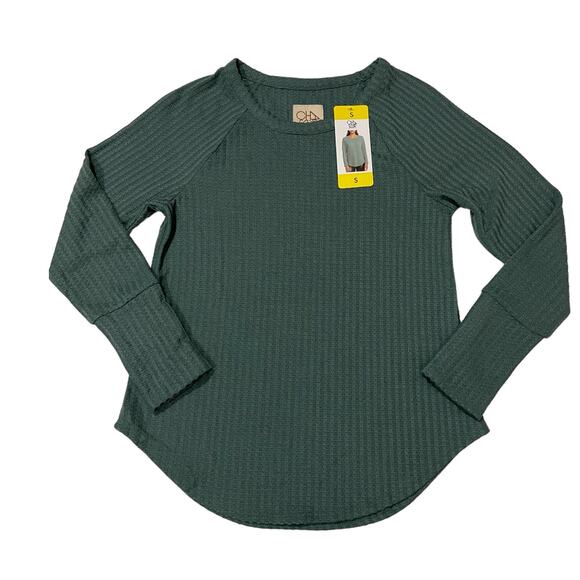 NWT Chaser Long Sleeve Knit Top - Succulent - Small - Picture 1 of 12